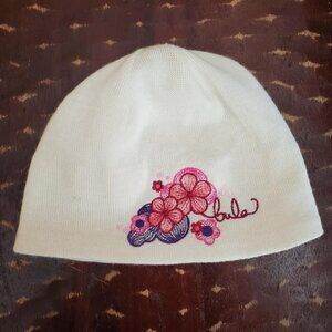 Bula Beanie w/Floral Embroidery